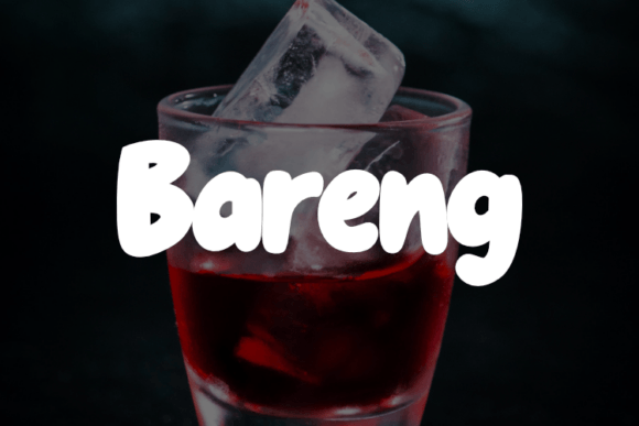 Bareng: A Designer's Verdict on This Bold Display Typeface