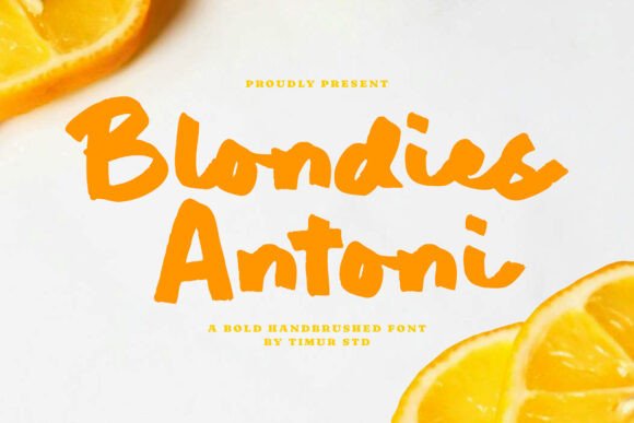 Blondies Antoni: The Bold Typeface That Powers Creative Campaigns