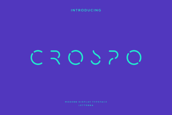 Crospo: The Premium Display Typeface for Modern Editorial Design