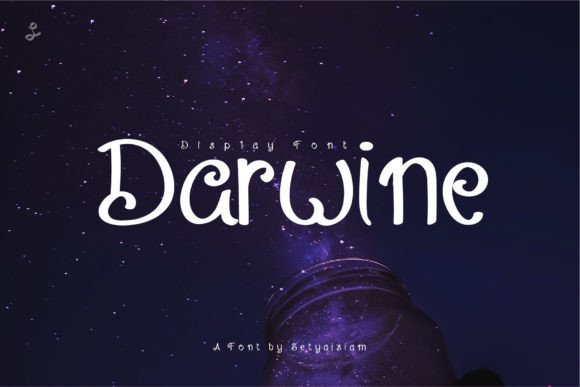 Darwine: The Quirky Display Typeface That Brings Handmade Products to Life