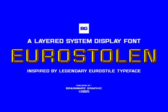 Eurostolen: The Display Typeface That Elevates Digital Branding