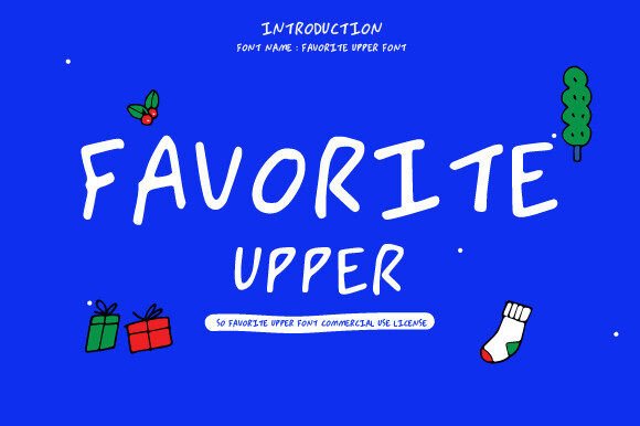 Favorite Upper: A Joyful Display Typeface for Modern Web Design