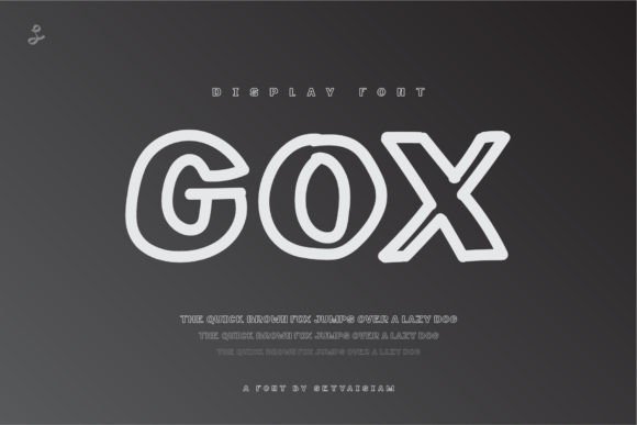 Gox: The Bold Display Font That Transforms Brand Identity