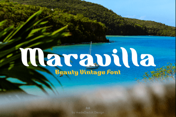 Maravilla: The Vintage Typeface for Authentic Small Business Branding