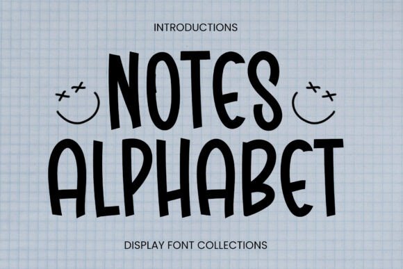 Notes Alphabet: A Minimalist Handwritten Font for Authentic Brand Identity