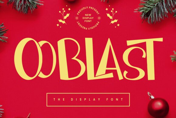 Ooblast: The Joyful Display Font That Elevates Campaign Visuals