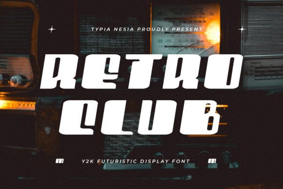 Retro Club: The Bold Italic Typeface for Modern Editorial Design