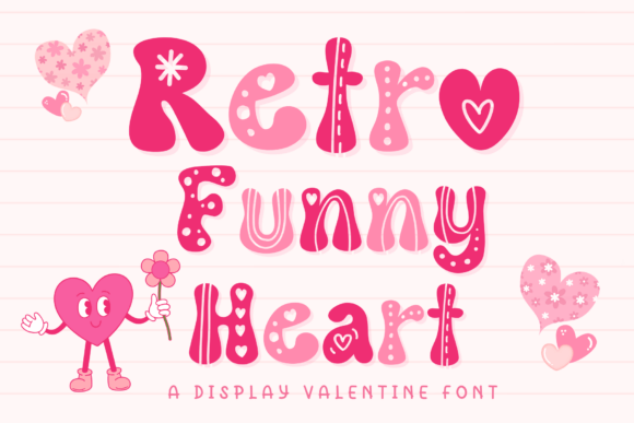 Retro Funny Heart: The Display Font That Transformed My Brand Identity