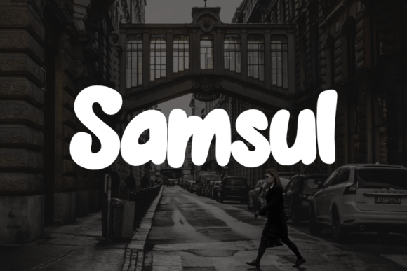 Samsul: The Perfect Display Font for Modern Brand Identity