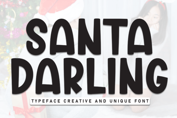 Santa Darling: The Festive Typeface for Holiday Branding