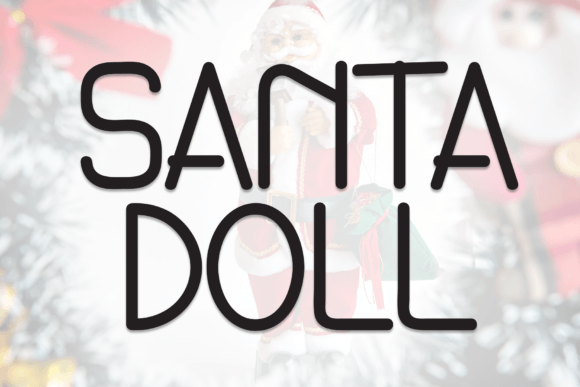 Santa Doll: The Handwritten Font That Builds Trust for Small Businesses