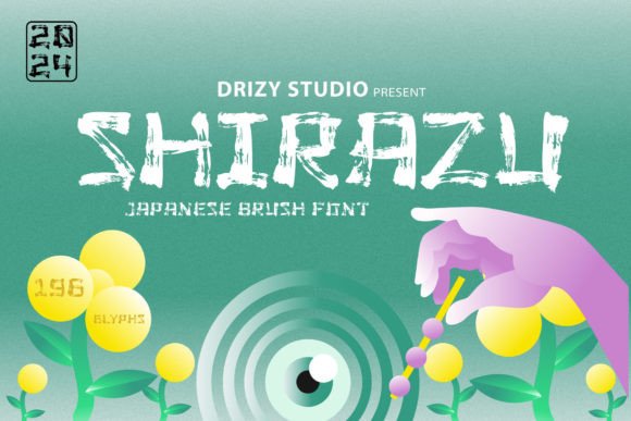 Shirazu: A Japanese Brush Typeface for Modern Editorial Design