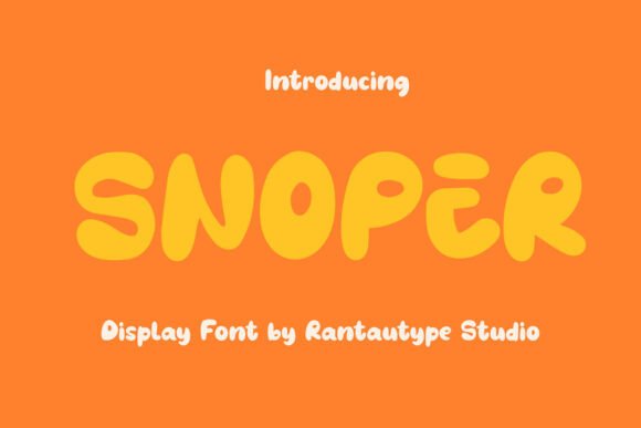 Snoper: The Handwritten Display Font That Elevates Campaign Creativity