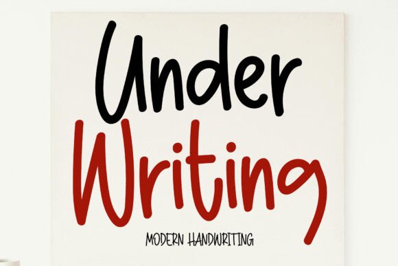 Under Writing: The Handwritten Typeface That Elevates Your Craft Brand