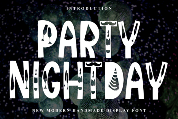 Upgrade Your Brand Identity with the Party Nightday Typeface