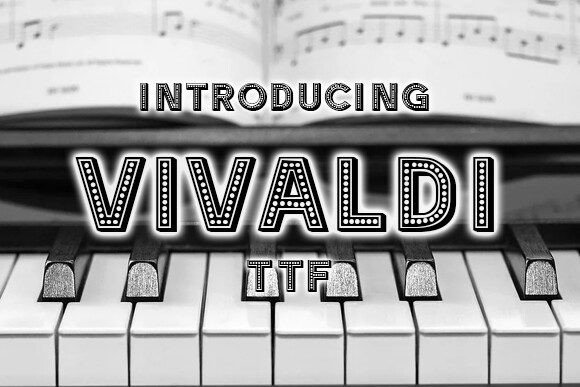 Vivaldi: A Stylish Display Typeface for Editorial Design