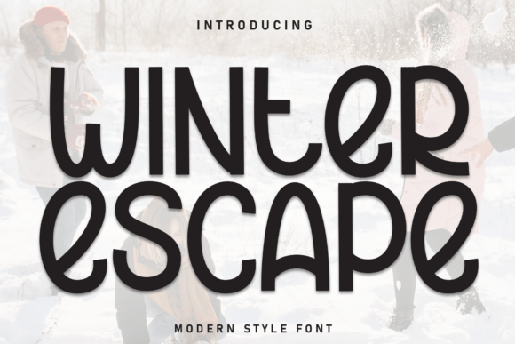 Winter Escape: The Handwritten Display Font for Authentic Branding